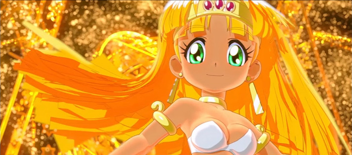 クレアの秘宝伝~はじまりの扉と太陽の石~ボーナストリガーver.のクレア返信演出