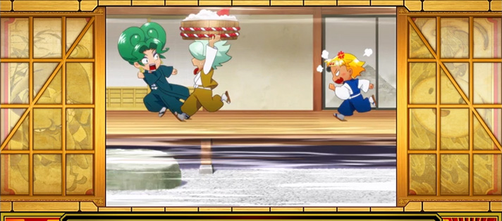 クレアの秘宝伝~はじまりの扉と太陽の石~ボーナストリガーver.の追っかけ馬演出