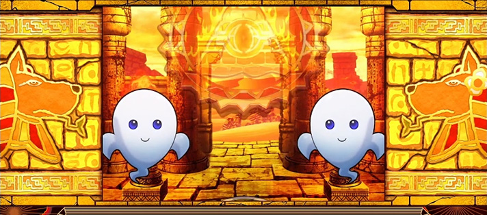 クレアの秘宝伝~はじまりの扉と太陽の石~ボーナストリガーver.のお化けルーレット