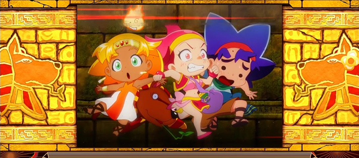 クレアの秘宝伝~はじまりの扉と太陽の石~ボーナストリガーver.の床トラップ