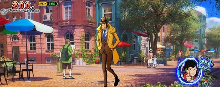 スマスロ 主役は銭形5のキャラアイコン（ルパン青）