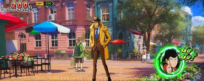 スマスロ 主役は銭形5のキャラアイコン（ルパン緑）