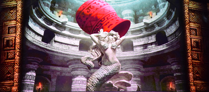 スマスロ バベルのマーメイド像