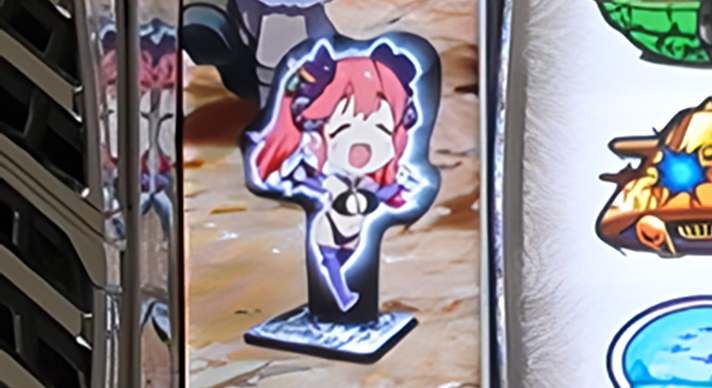 荒野のコトブキ飛行隊のナミちゃんトロフィー(黒パネル)