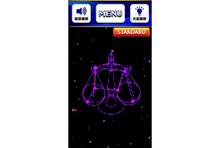 スマスロ ネオプラネットのサブ液晶示唆(てんびん座(紫))