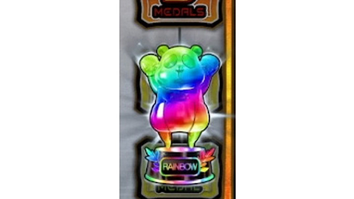 SHAKE BONUS TRIGGERのコパンダトロフィー（虹）