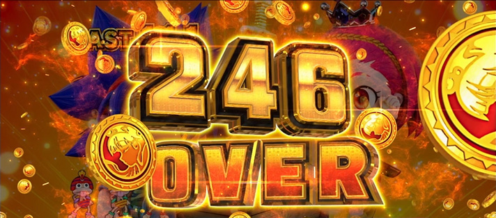 スマスロ秘宝伝の獲得枚数表示